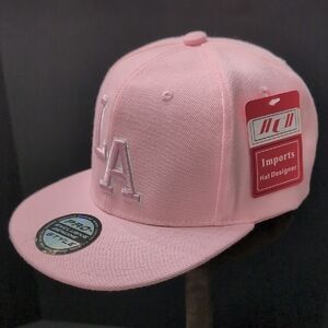 Pro Exclusive, Imports Hat Designer Pink LA Women's Snapback Hat,NWT.